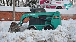 Чистая страна. Накануне Крещения активисты расчистили дорогу возле храма на улице Окопной