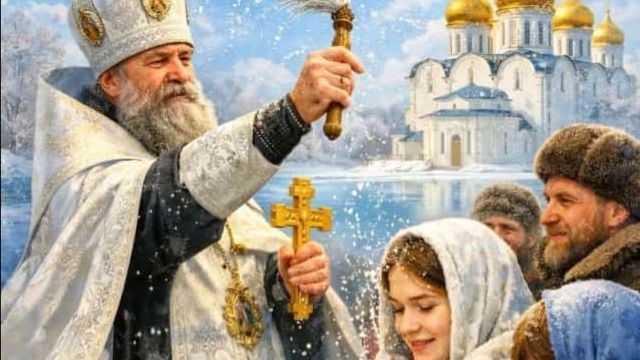 С праздником Крещения Господня! 🌹 ♥️ смотреть онлайн