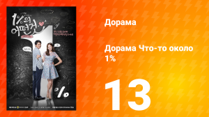 Что-то около 1% 1 сезон 13 серия