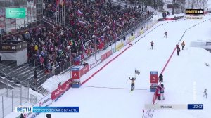 Спортобзор: триумф уроженки Сямжи в биатлоне, серебро в лыжах, победа конькобежцев в Челябинске