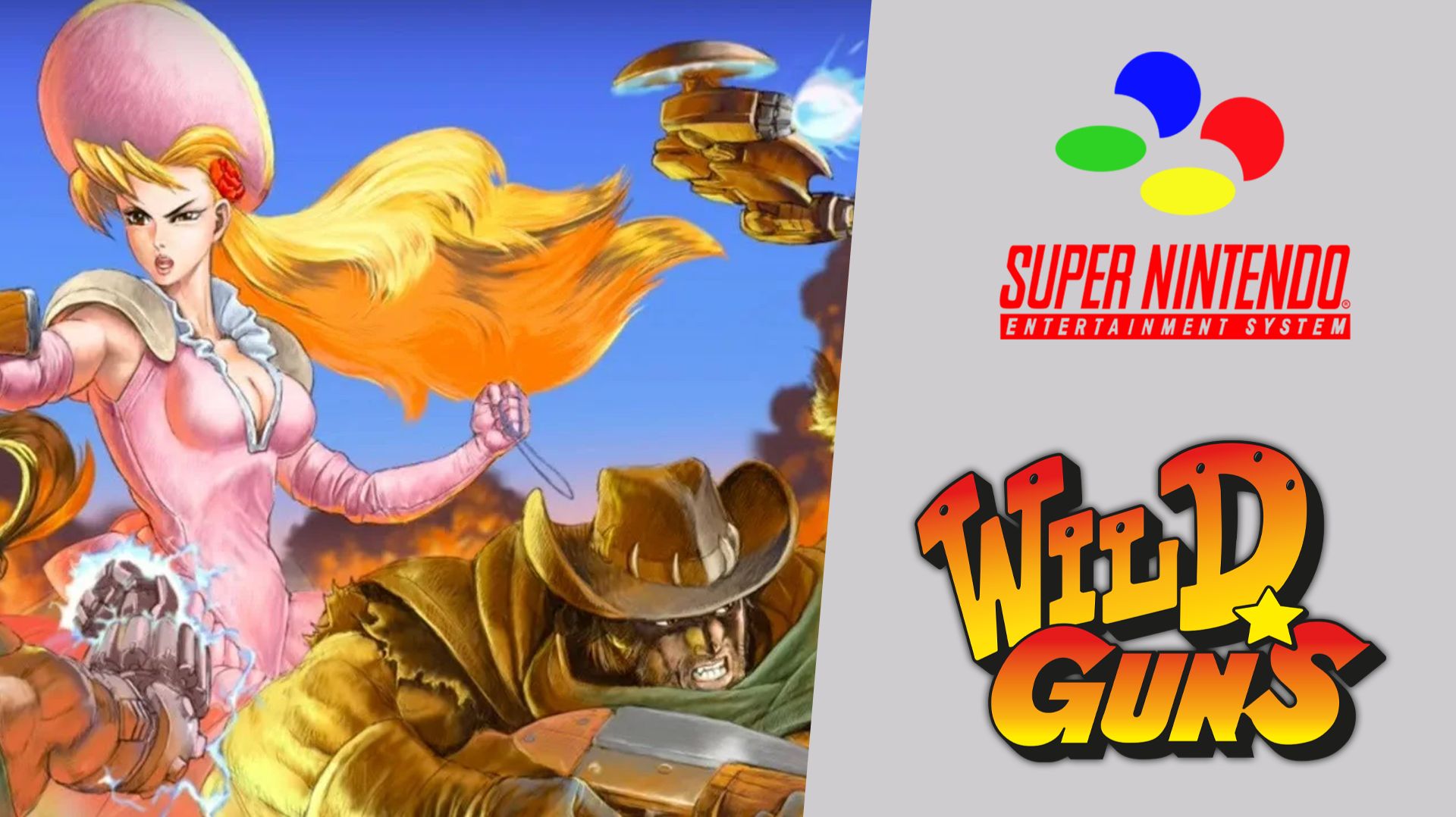 Wild Guns (SNES) смотреть онлайн