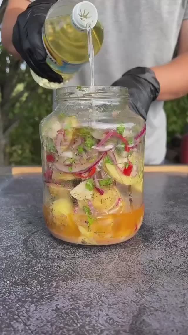 Маринованная картошка. смотреть онлайн