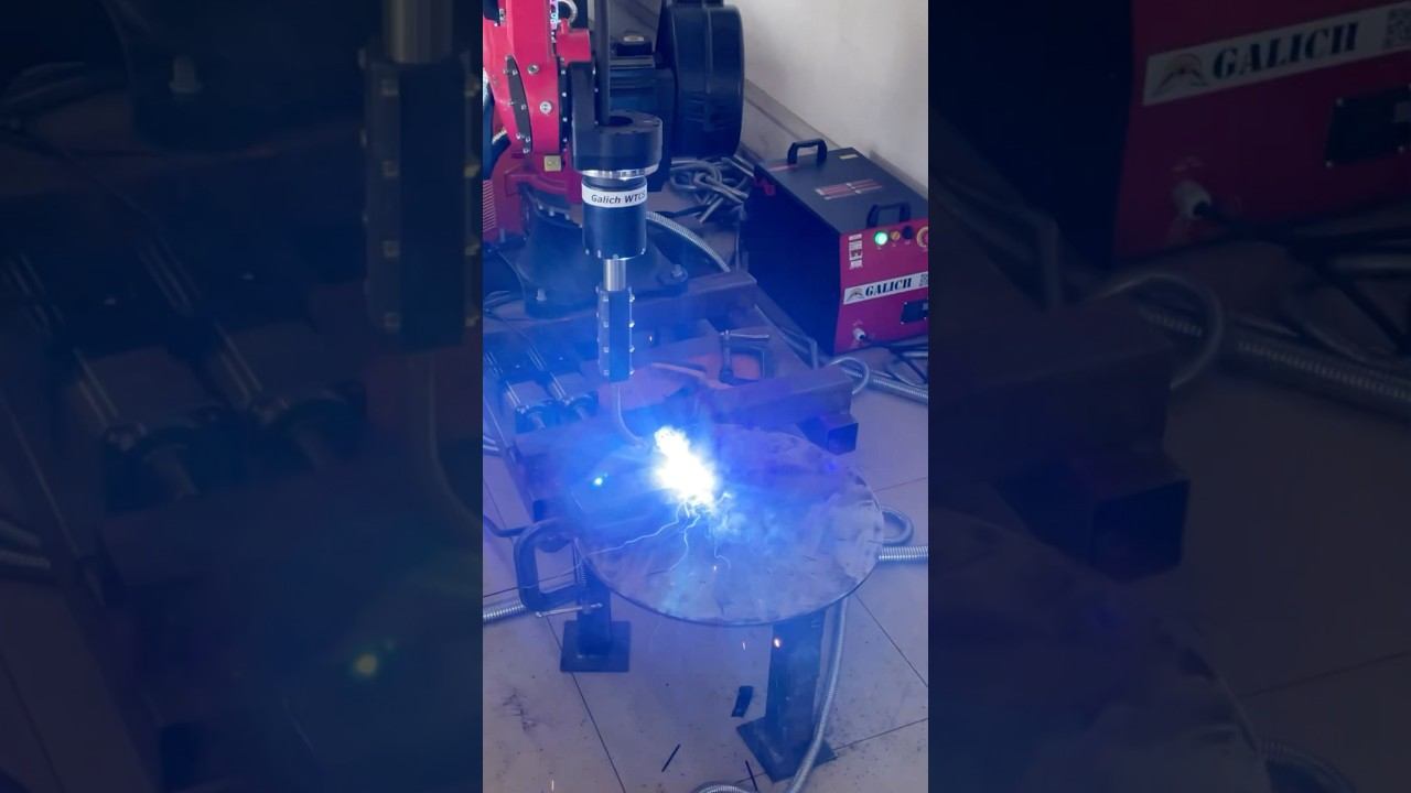 Робот-сварщик Galich творит магию #stickwelding #welding #weldwheels #сварка #diy смотреть онлайн