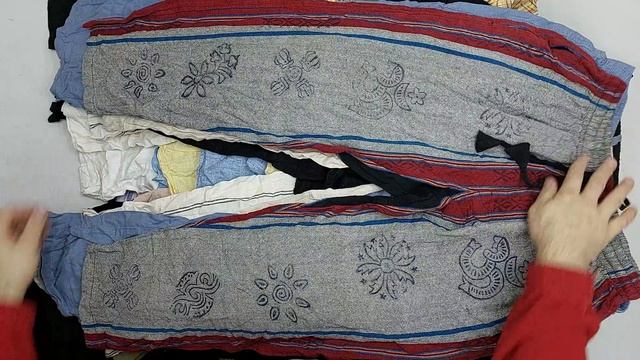 Лён микс  секонд оптом 80 пак