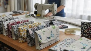 Сумочка на кнопке за 10 минут! Шьём легко даже для новичка