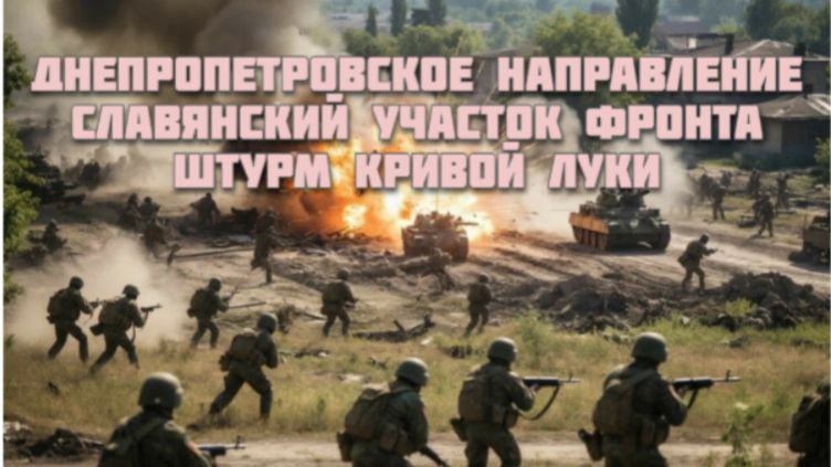 Новости СВО Сегодня-Днепропетровское направление Славянский участок фронта   Штурм Кривой Луки смотреть онлайн