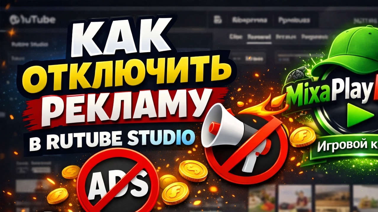 КАК ОТКЛЮЧИТЬ РЕКЛАМУ НА RUTUBE STUDIO? | рекомендуется сделать на веб сайте смотреть онлайн