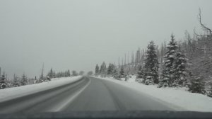 🇩🇪 Гарц, Германия - Поездка по заснеженным горам Гарца 🌧️❄️ от дождя до снегопада