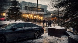 Зимний Петербург. Сенная, Фонтанка.