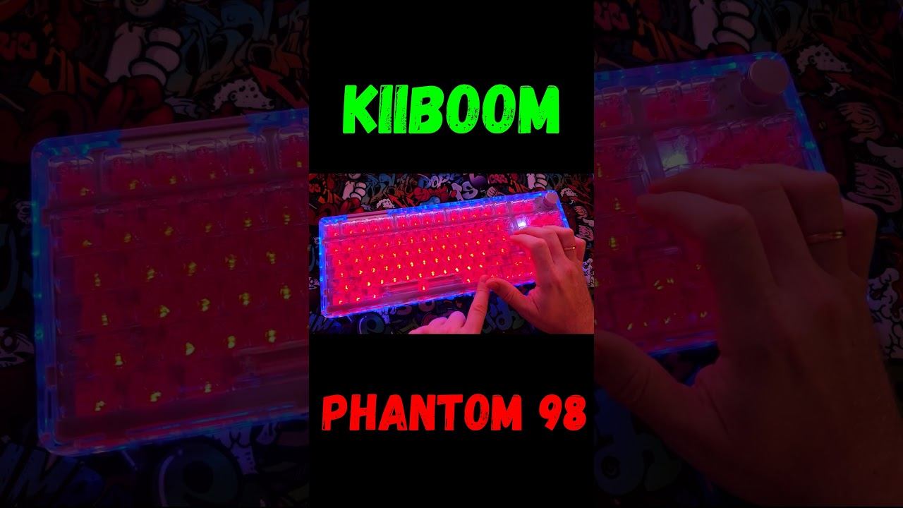 KiiBOOM Phantom 98 #mechanicalkeyboard #keyboard #kiiboom смотреть онлайн