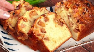 Яблочный кекс! Проще не бывает - мягкий, ароматный и очень вкусный!