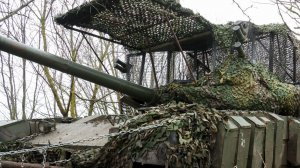 Т-80БВМ уничтожили пункты управления дронами ВСУ. Лучшее видео из зоны СВО