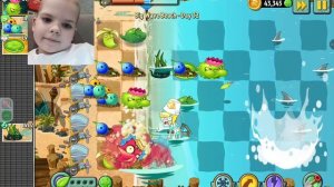 Финал прохождение десятого босса из игры Plans vs zombie2