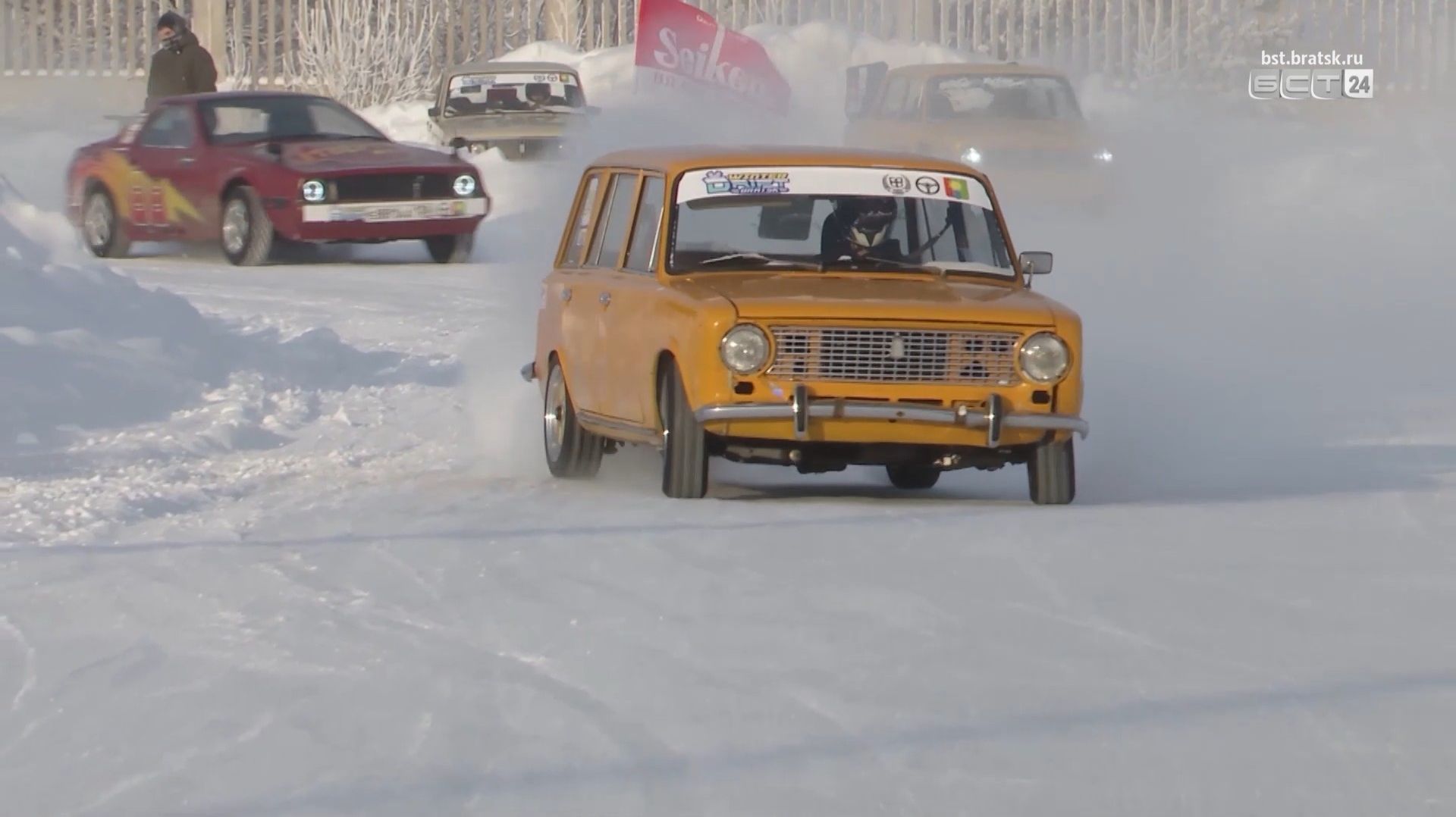 Морозный драйв: в Братске стартовал сезон зимнего дрифта смотреть онлайн