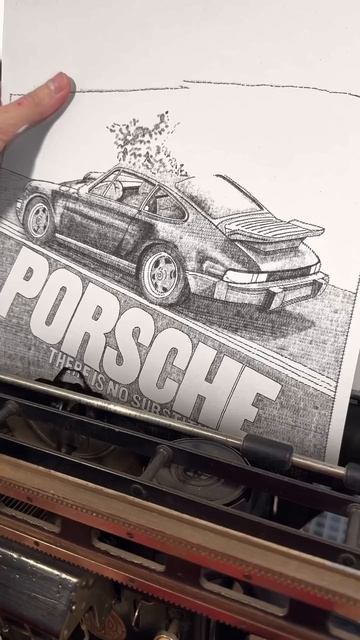 Джеймс Кук создаёт крайне детализированные рисунки с помощью печатных машинок. смотреть онлайн