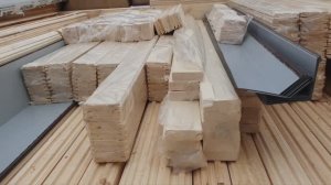 Комплектация бани из сухого профилированного бруса из Пестово - строительство под ключ  в Москве