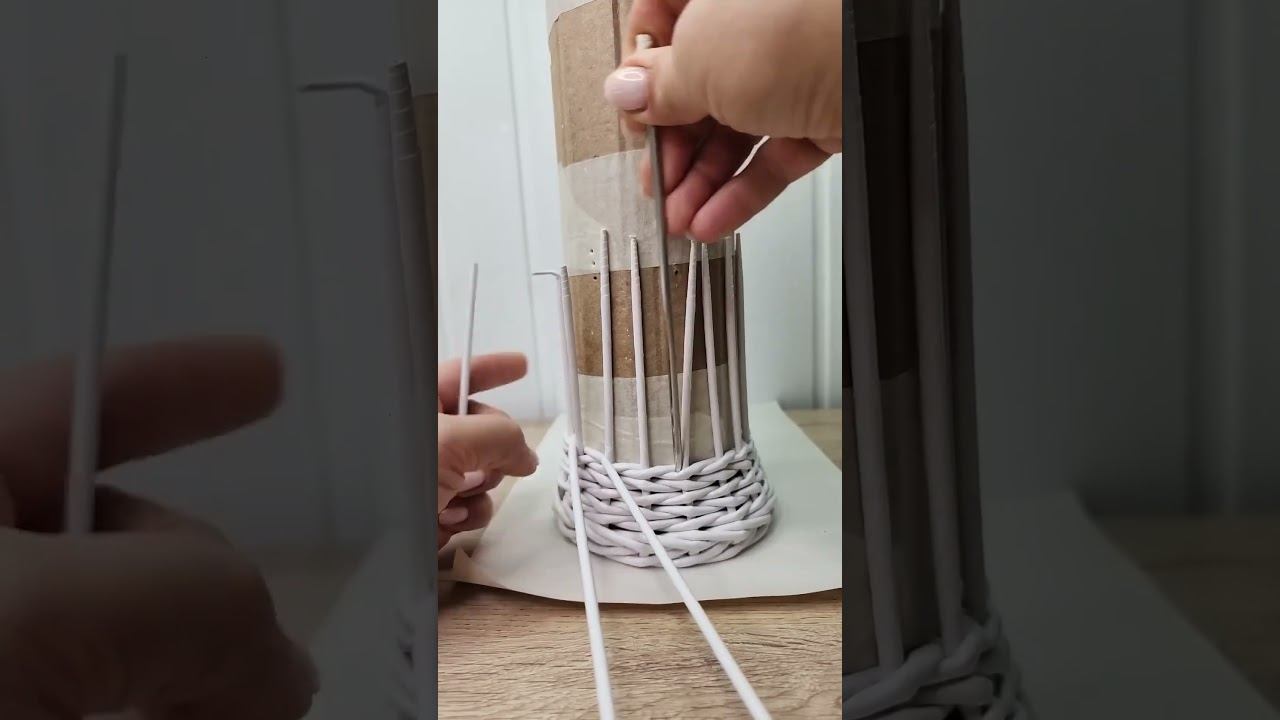 Что делать из обрезков трубочек? Ч.1 смотреть онлайн