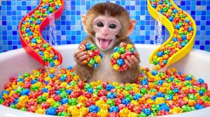 Мультики для детей, обезьянка делает попкорн мультик, видео про обезьянку, мультики