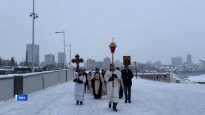 В Уфе прошли крестные ходы в честь Крещения Господня