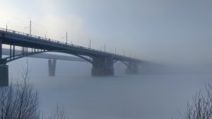 От Спортивной до Речного вокзала/ на Михайловской Набережной/ Новосибирск