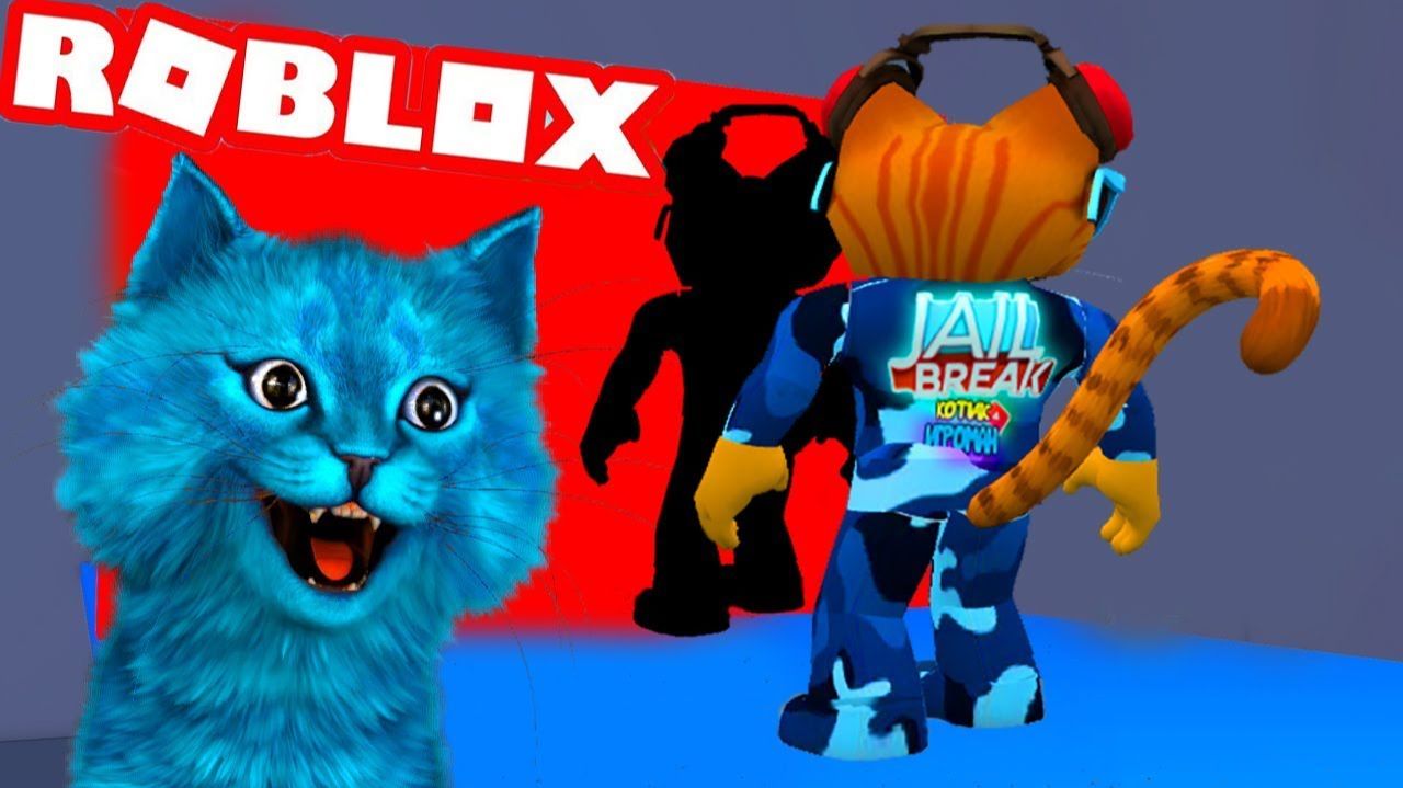 ПРЫГНИ В ЭТУ ДЫРКУ! Roblox Котик Игроман Котенок Лаик