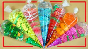 Мультики для малышей. Залипательный слайм из кондитерских мешков. Смотреть онлайн мультики детям.