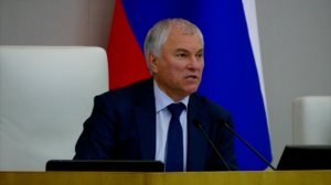 Володин: отчет кабмина в Госдуме пройдет в последнюю неделю февраля