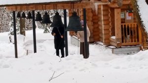 Звенигород санаторий Подмосковье МВД РФ. Колокольный звон.