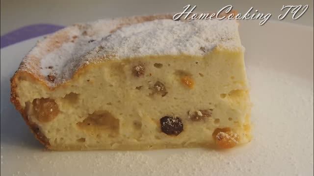 Запеканка творожная Рецепт смотреть онлайн