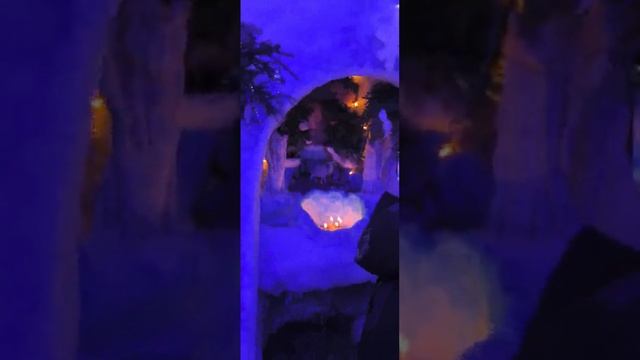 Интересные места 2  Томская область  Ново-Кусково  Храм украсили к Новому Году и Рождеству