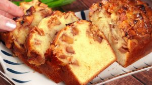 Яблочный кекс! Проще не бывает - мягкий, ароматный и очень вкусный!