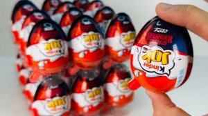 КИНДЕР СЮРПРИЗЫ ОЧЕНЬ СТРАННЫЕ ДЕЛА! КУПИЛ ЦЕЛУЮ КОРОБКУ