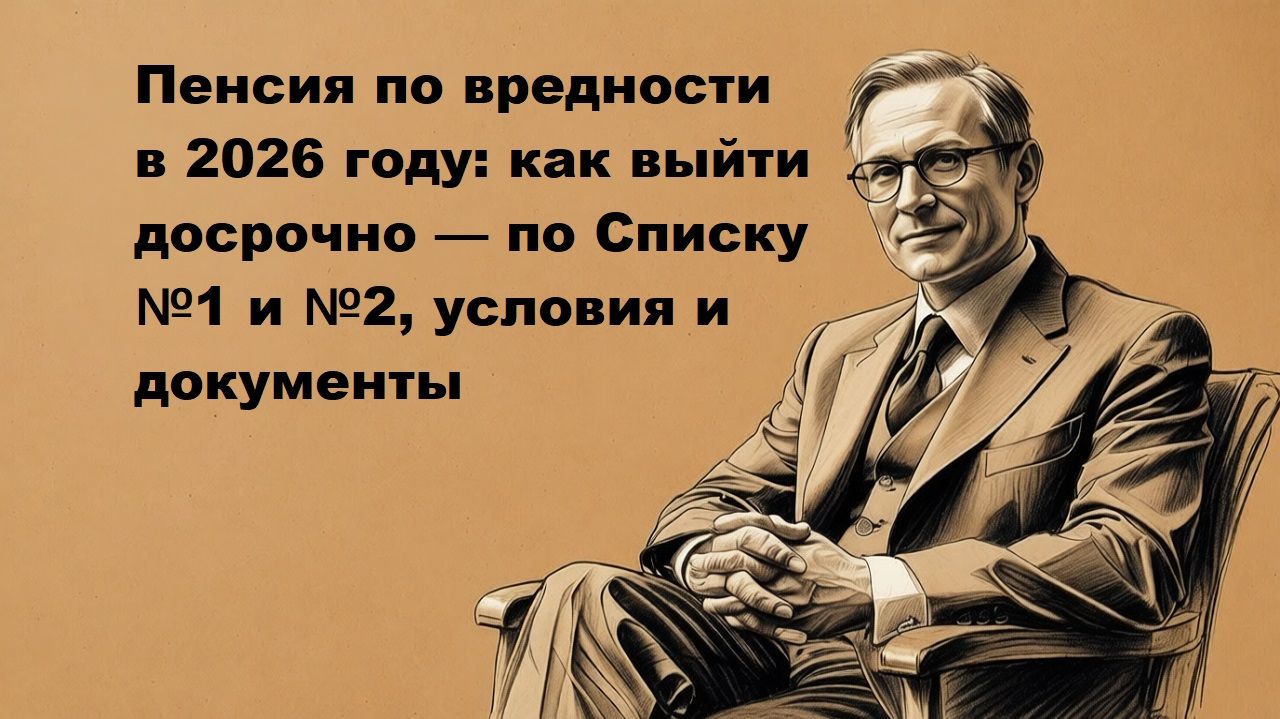 Пенсия по вредности в 2026 году смотреть онлайн