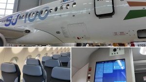 Минпромторг России показал, как выглядит интерьер импортозамещенного Superjet-100.