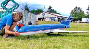 Радиоуправляемая модель "BOEING-727" Маштаб 1:16