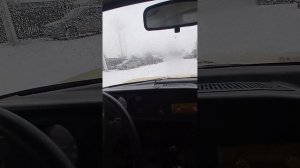 Первый выезд на жёлтом москвиче