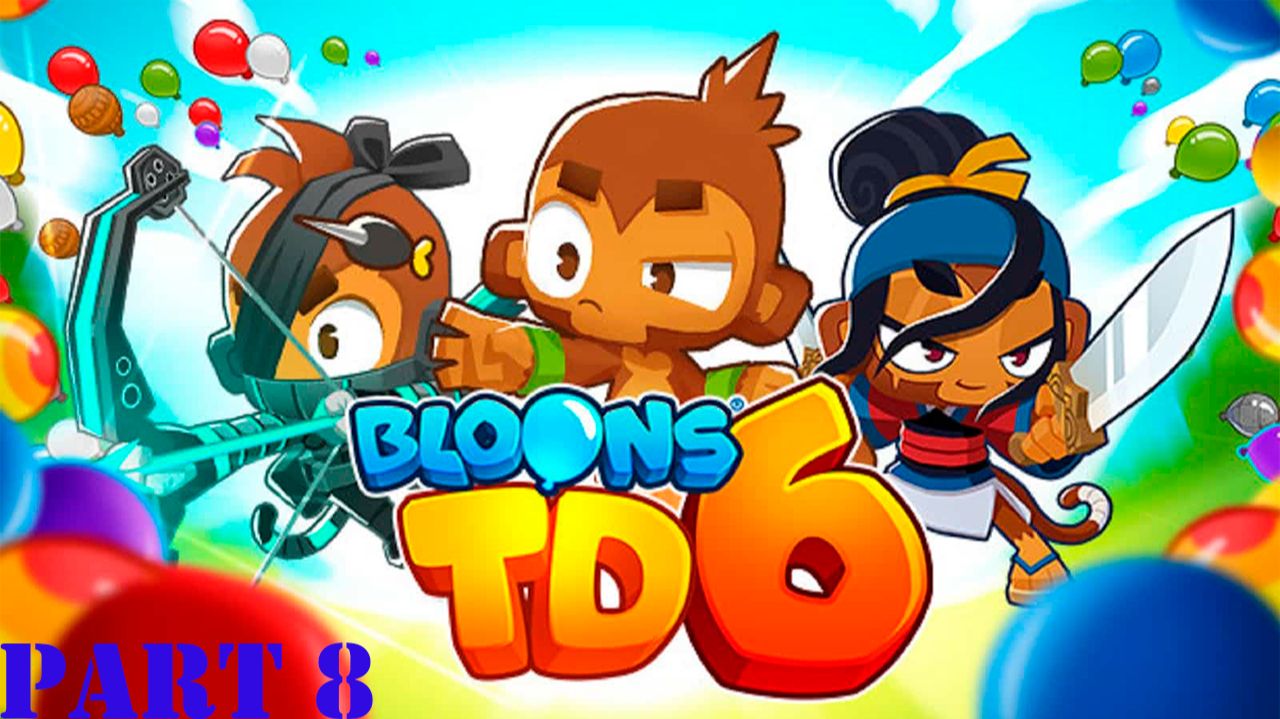 Прохождение игры - Bloons TD 6 (этап начальный) (без комментариев) смотреть онлайн