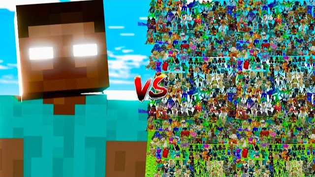 СУПЕР ХЕРОБРИН ПРОТИВ СЛУЧАЙНЫХ БОССОВ ИЗ МАЙНКРАФТА смотреть онлайн