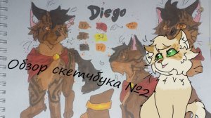 Второй обзор скетчбука! #кв #котывоители #warriorcats