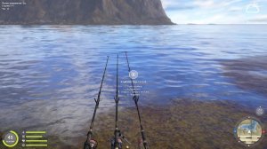 Русская рыбалка 4 Норвежское море на донку с берега