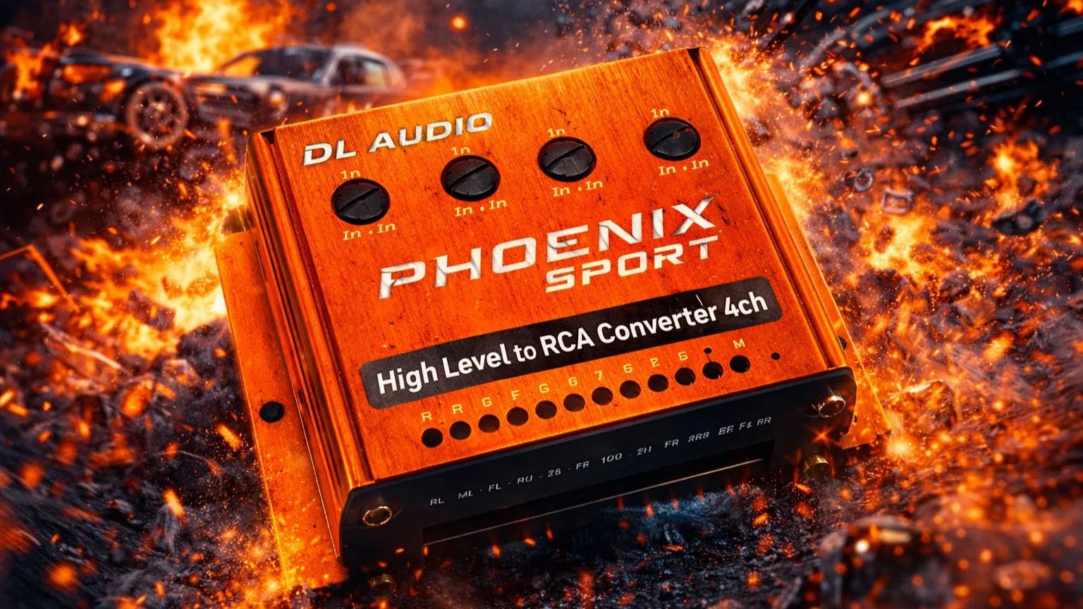 Как подключить усилитель к магнитоле без RCA? DL Audio Phoenix Sport High Level to RCA Converter 4ch смотреть онлайн