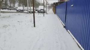 Снег в Тамани