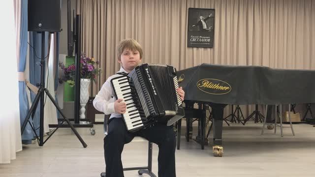 Г. Гендель "Сарабанда" исполняет Гусев Тимофей смотреть онлайн