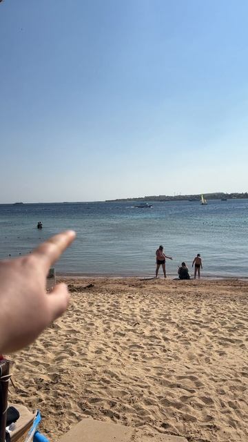 Египет в январе - Grand Waterworld Makadi 5* пляж отеля смотреть онлайн