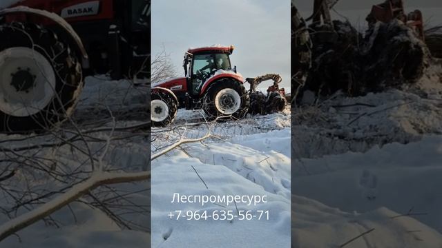 Захват трелёвочный ЛТЗ-140 (МТЗ-82) Леспромресурс +7-964-635-56-71 смотреть онлайн