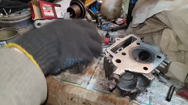 Спортивный распредвал в мопед 70 кубов. пробная установка