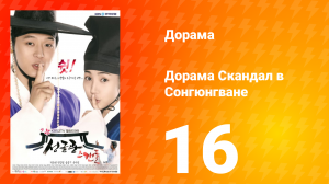 Скандал в Сонгюнгване 1 сезон 16 серия