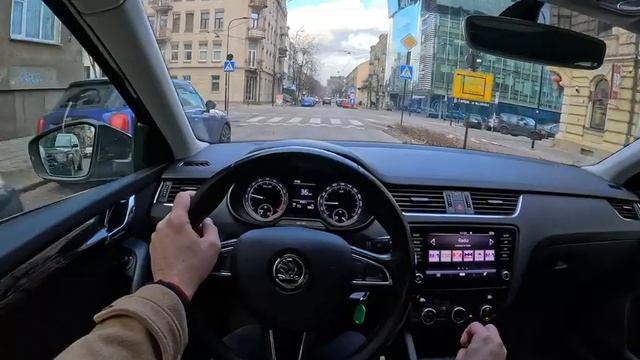 2018 Skoda Octavia POV Test Drive смотреть онлайн