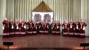 Народный хор «Сударушка» - «Над лесом солнце воссияло»