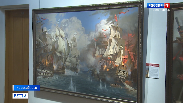 В Новосибирске открыли выставку картин художника-баталиста Михаила Полетаева смотреть онлайн